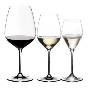 Imagem de Kit 3 Taças Riedel de Cristal Degustação Vinhos e Espumante