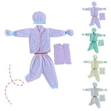 Imagem de 25 Pç Roupa De Bebe Recem Nascido Conjunto Pagao Bebe Mijão - Jolen Ba