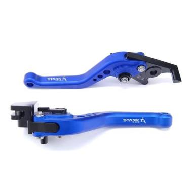 Imagem de Manete Esportivo Kawasaki Zx14r Sr Zzr Zx14r Zx1400 - Stark Race, Azul