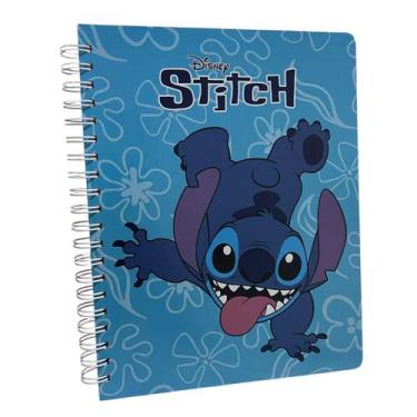 Imagem de Caderno Stitch Universitário 10 Matérias Capa Dura160 Folhas - Cultura