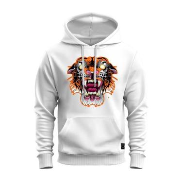 Imagem de Moletom Confortável Estampa Digital Quentinho Tigre Enr - Nexstar, Bra