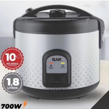 Imagem de Panela Arroz Eletrica 10 Xicaras Inox 700w 1 ano de garantia 220V - Ba