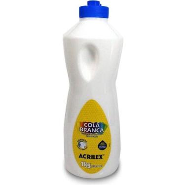 Imagem de Cola escolar branca 1kg acrilex
