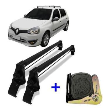 Imagem de Rack De Teto Clio 4 Portas 2001 Até 2012 Bagageiro + 1 Cinta - Vhip