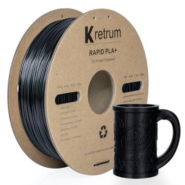 Imagem de Kretrum Filamento Hyper PLA 1,75 mm Filamento PLA Plus de alta velocidade 30-600 mm/s Filamento PLA+ rápido 1 kg 1 kg 1 kg Compatível com Bambu Creality FlashForge Anycubic ELEGOO ankermake etc. A