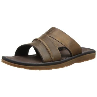 Imagem de Timberland Sandália masculina Earthkeepers Slide Fisherman, Marrom, 12