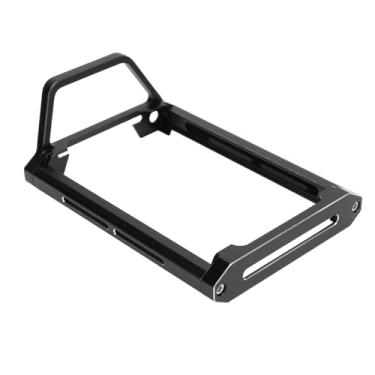 Imagem de Quadro do Protetor do Transmissor de Rc, Suporte Protetor da Tela do Transmissor do Carro de Controle Remoto da Liga de Alumínio para Nb4 Nobre (Preto)