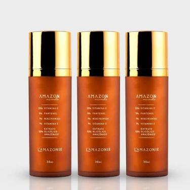 Imagem de Kit 3 séruns clareador anti-manchas vitamina c20 - L'Amazonie