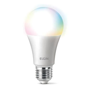 Imagem de Lâmpada Inteligente Bulbo Elgin Led RGB 10W Smart Color 