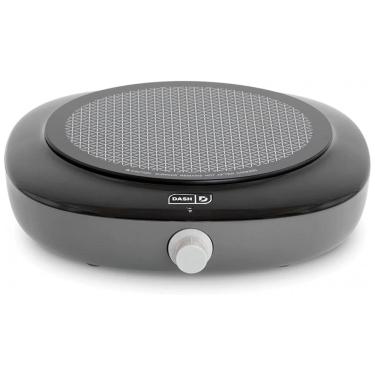Imagem de Cooktop Elétrico com Aquecimento Infra vermelho e 5 Níveis de Temperatura 110V 1200W, Dash, Cinza