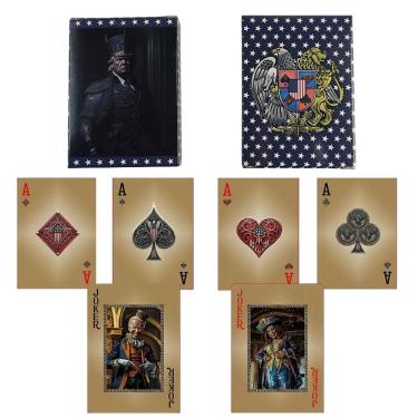 Imagem de Cartas de baralho de poker J-Gottpool Trump Family Premium Deck