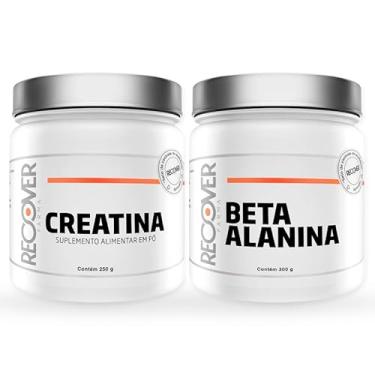 Imagem de Creatina Monohidratada 250g + Beta Alanina 3g - 300g -Recover Farma