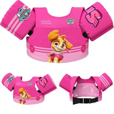 Imagem de Boia Infantil Patrulha Canina Skye Colete Salva Vidas Nash