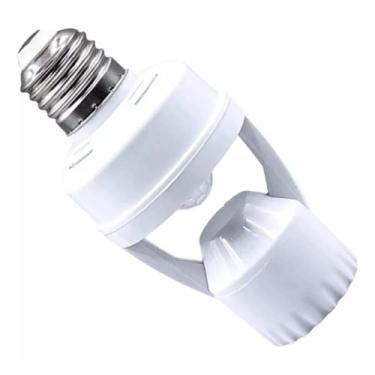 Imagem de Soquete Sensor de Presença para Lampada E27 Movimento 360 Graus Ilumin