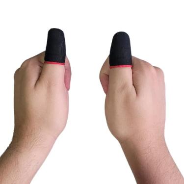 Imagem de Luva Dedo Gamer Manga Dedo Jogar Celular 10 pares