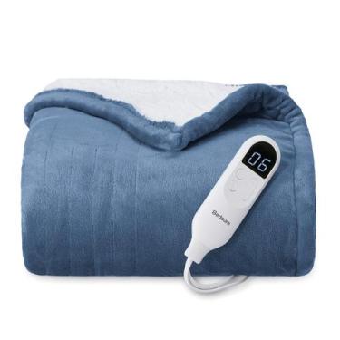 Imagem de Cobertor Elétrico Bedsure - Flanela Macia 50x150cm