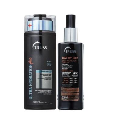 Imagem de Truss Ultra Hydration Plus+ Kit Shampoo e Day By Day Leave-in 250ml