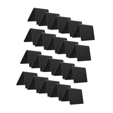Imagem de IEUDNS 20x mini sinais de quadro -negro mini placas de quadro de mesa sinais de quadro reutilizável quadro de mensagens reutilizáveis ​​pequenos quadros de