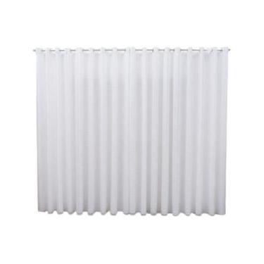 Imagem de Cortina 6,00x2,60 Sala Quarto Cozinha Voil forro Blackout - Shoppingne
