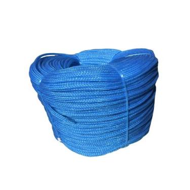 Imagem de Cabo Trançado Monofilamento 06mm Azul Pesca Rolo Com 4kg - KING