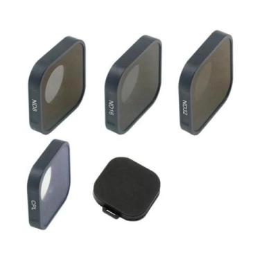 Imagem de Preto Vermelho Uv Cpl Nd8 Nd16 Nd32 Kit De Filtro Para Gopro Hero 13 1