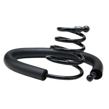 Imagem de ＡＷＨＡＯ Suspenso de cabelo de cachorro pendurado suporte de secador de água universal suporta suporte de máquina de resfriador, Preto