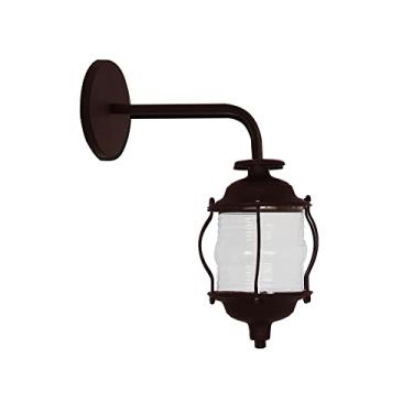 Imagem de Luminária Arandela Colonial Sinaleira Marrom