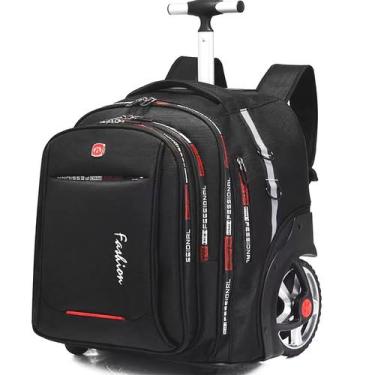 Imagem de Mochila com rodinhas PISKGODSF 55L com rodas para viagem de 15,6"