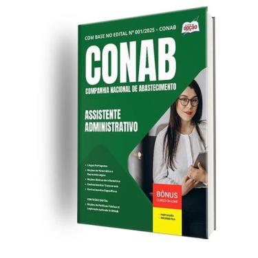 Imagem de Apostila CONAB  - Assistente Administrativo - Apostilas Opção