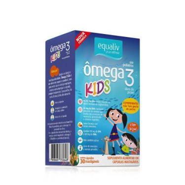 Imagem de Ômega 3 Kids Oil 30 Cápsulas Equaliv