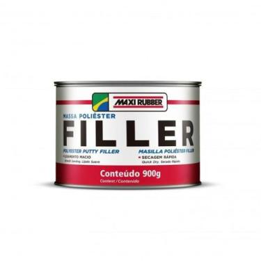 Imagem de Massa Poliester Filler 900gramas Maxi Rubber