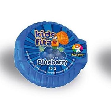 Imagem de Goma De Mascar Kids Fita Chiclete de Fita - Bluberry