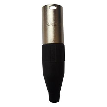 Imagem de Conector XLR Macho Linha PLG SA2X - SANTO ANGELO