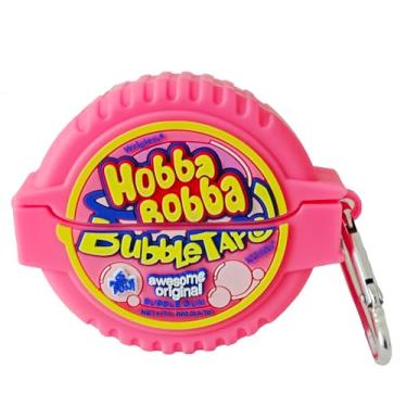 Imagem de KIRDEIVY Capinha de Silicone Macio para Samsung Galaxy Buds 3 e 3 Pro 2024, Compatível com Capa Protetora de Silicone Premium, À Prova de Poeira, Arranhões e Choque, Com Cordão (Chiclete)