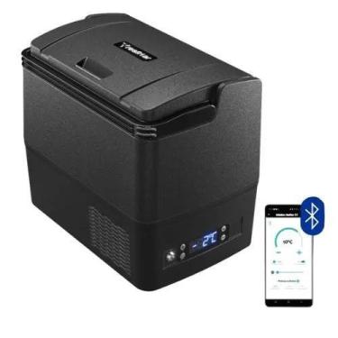 Imagem de Geladeira Portátil Caminhão 18 Litros Preta Bivolt App Bluetooth - Res