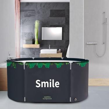 Imagem de MKSY Banheira de gelo para atletas, banheira de mergulho a frio XL protable para treinamento de terapia de água fria, banheira de hidromassagem, uso versátil em ambientes internos e externos, fácil