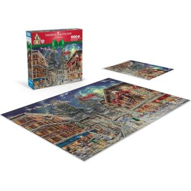 Imagem de Ceaco - Thomas Kinkade Christmas - Elf - Quebra-cabeças de 1000 peças