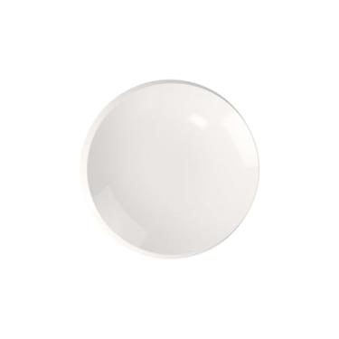 Imagem de Villeroy & Boch NewMoon Pão, pequeno prato para café da manhã, brunch ou aperitivos feito de porcelana premium, pode ser lavado na lava-louças, 16 cm, branco