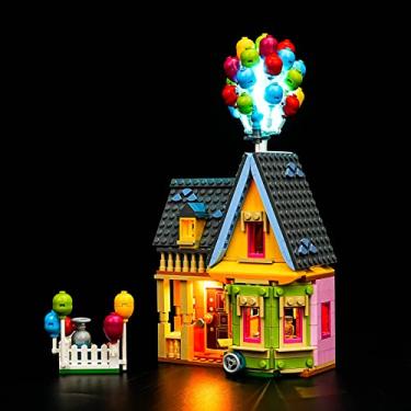 Imagem de BrickBling LED Light for Lego Disney and Pixar‘Up’House 43217 Building Toy Set (Model Not Included), Creative Lighting for Lego 43217, Great Gift for Disney Fans