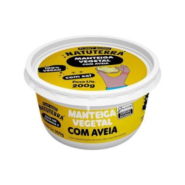 Imagem de Manteiga Vegetal Com Aveia E Sal 200g Natuterra