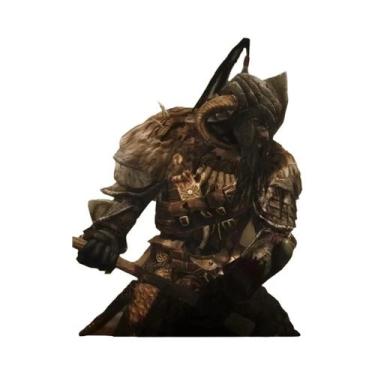 Imagem de Retro Skyrim Elder Scrolls V Canvas Poster Videogame Arte De Parede Sa