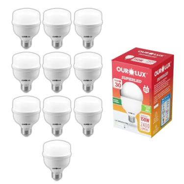 Imagem de 10 Lâmpadas Bulbo Alta Potência 30w 6500k Casa Comercio Barracão Condominio