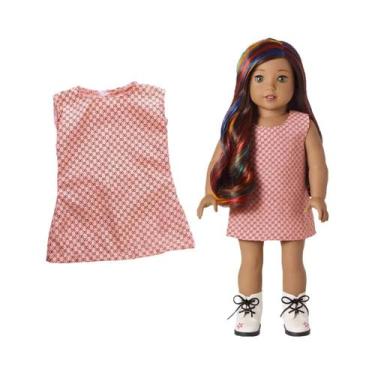 Imagem de Acessórios De Roupas De Boneca Rosa Para Bebê Reborn De 43cm, Sapatos 