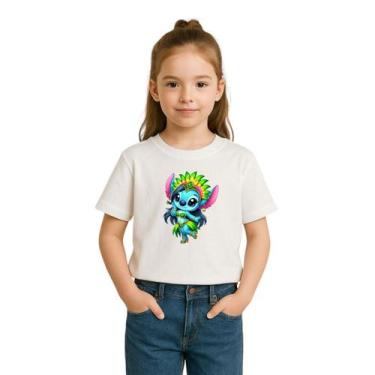 Imagem de Camiseta Lilo Stich Basica Infantil Estampa Inedita Lançamento - Delit