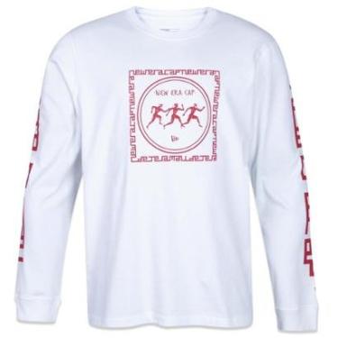 Imagem de Camiseta New Era Manga Longa Old Culture Masculino-Masculino