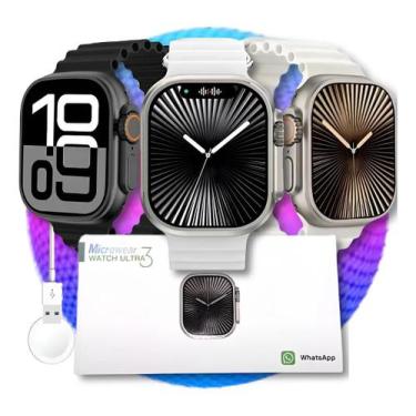 Imagem de Smartwatch Microwear U3w Ultra 49mm Serie 10 1GB de Memoria Lançamento