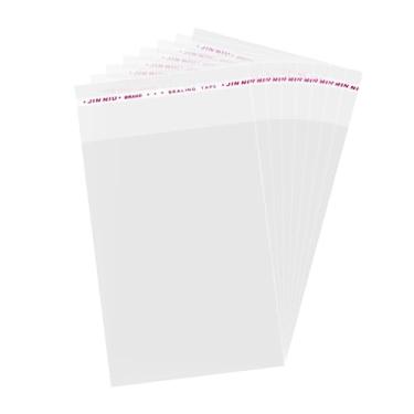 Imagem de Brandon-super Pacote Com 200 Sacos De Celofane Lacráveis - Transparentes E Resseláveis Para Biscoitos, Autoadesivos Embalar Presentes, Biscoitos Doces, Amostra Joias 5X7"
