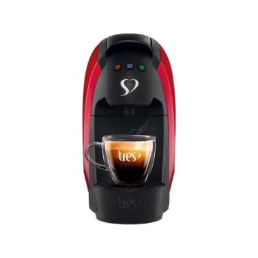 Imagem de Cafeteira Expresso TRES Luna Vermelha, Vermelho, 110V