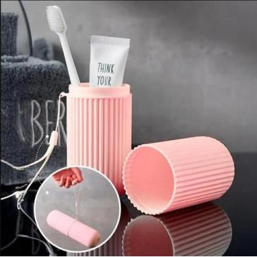 Imagem de Estojo Porta Escova De Dente Viagem Bolsa Escola 1uni - HOME ART COMER