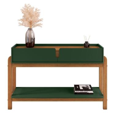 Imagem de Aparador Para Sala Retrô Welch Verde Oliva Cedro